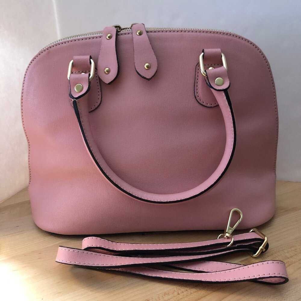 Pink Italian Leather Stachel